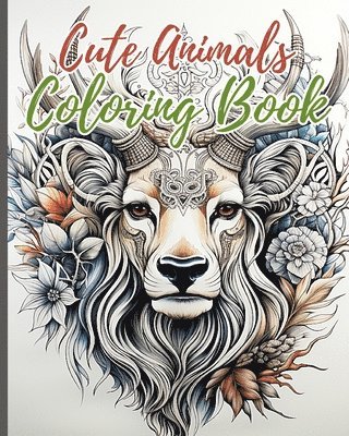 bokomslag Cute Animals Coloring Book