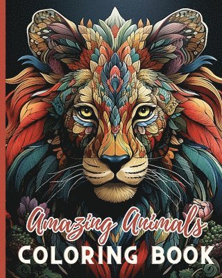 bokomslag Amazing Animals Coloring Book