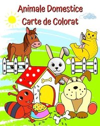 bokomslag Animale Domestice Carte de Colorat