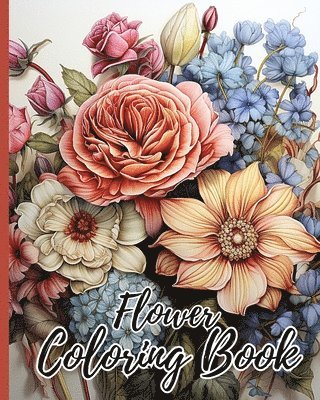 Flower Coloring Book For Kids 1