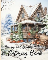 bokomslag Merry and Bright Holiday Coloring Book
