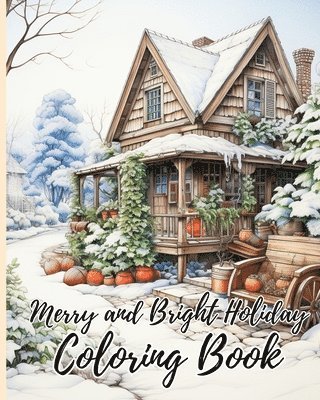 bokomslag Merry and Bright Holiday Coloring Book