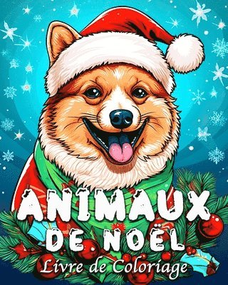 Animaux de Noël Livre de Coloriage 1