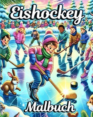 bokomslag Eishockey Malbuch