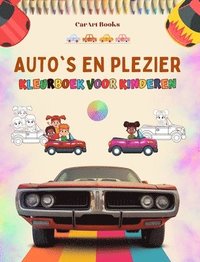 bokomslag Auto's en plezier - Kleurboek voor kinderen - Vermakelijke verzameling autoscnes