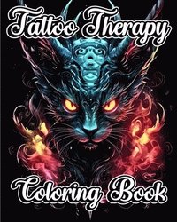 bokomslag Tattoo Therapy Coloring Book