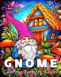 bokomslag Gnome Coloring Book for Adults