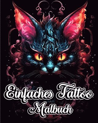 bokomslag Einfaches Tattoo Malbuch