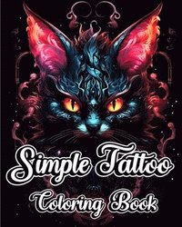 bokomslag Simple Tattoo Coloring Book