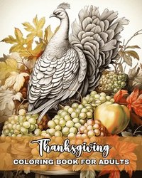bokomslag Thanksgiving Coloring Book for Adults