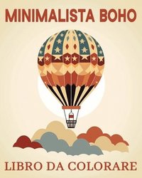 bokomslag Minimalista Boho Libro da Colorare