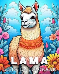 bokomslag Lama Libro da Colorare