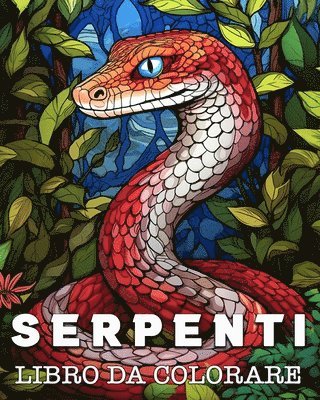 bokomslag Serpenti Libro da Colorare