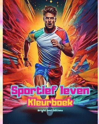 bokomslag Sportief leven Kleurboek voor liefhebbers van sport en buitenactiviteiten Creatieve sportscnes voor ontspanning