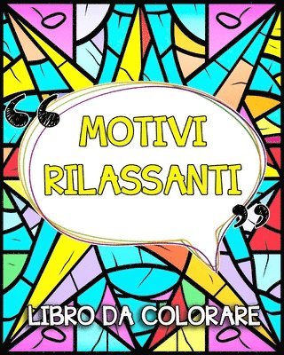 bokomslag Libro da Colorare con Motivi Rilassanti
