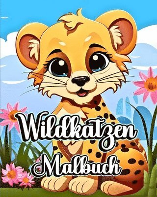 bokomslag Wildkatzen Malbuch