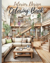 bokomslag Interior Design Coloring Book