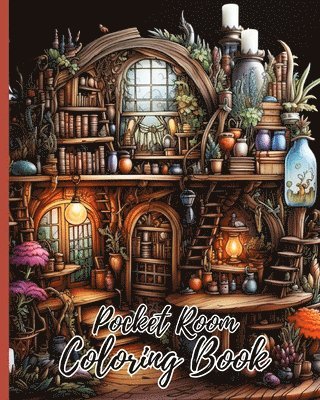 bokomslag Pocket Room Coloring Book For Adults