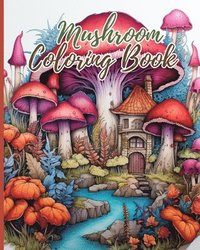 bokomslag Mushroom Coloring Book