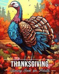 bokomslag Thanksgiving Coloring Book for Adults