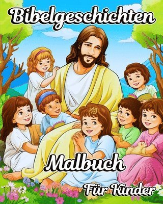 bokomslag Bibelgeschichten Malbuch für Kinder