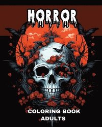 bokomslag Horror Coloring Book for Adults