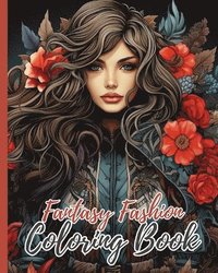 bokomslag Fantasy Fashion Coloring Book