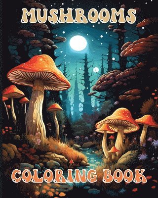 bokomslag Mushroom Coloring book