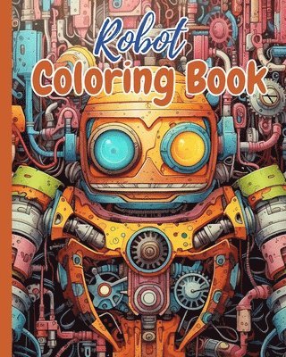 bokomslag Robot Coloring Book