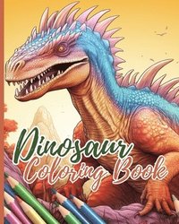 bokomslag Dinosaur Coloring Book For Kids