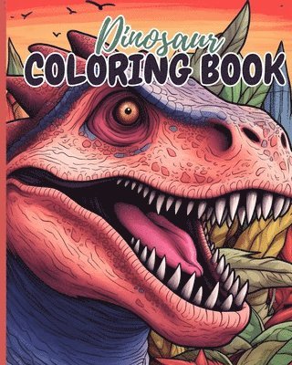 bokomslag Dinosaur Coloring Book