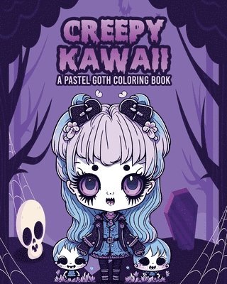 bokomslag Creepy Kawaii - A Pastel Goth Coloring Book