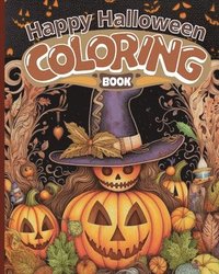 bokomslag Happy Halloween Coloring Book