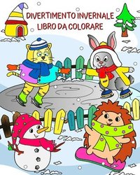 bokomslag Divertimento Invernale Libro da Colorare