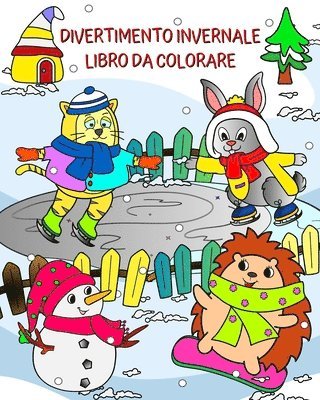 bokomslag Divertimento Invernale Libro da Colorare