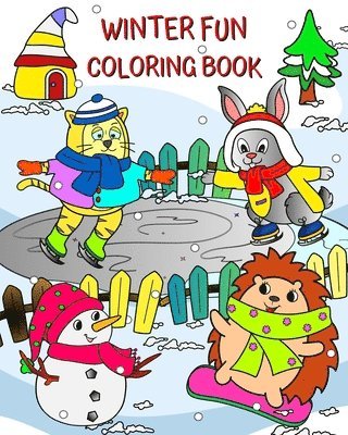 Winter Fun Coloring Book 1