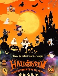 bokomslag Halloween assustadoramente divertido Livro de colorir Adorveis cenas de terror para curtir o Halloween