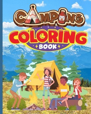 bokomslag Camping Coloring Book