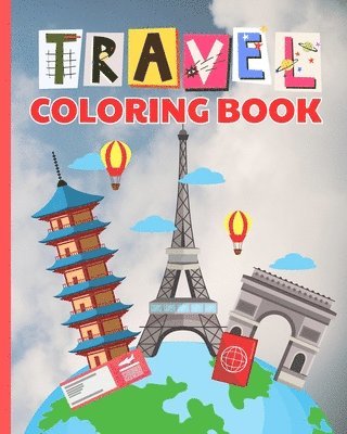 bokomslag Travel Coloring Book