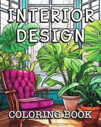 bokomslag Interior Design Coloring Book