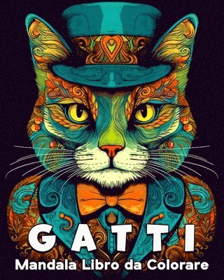 bokomslag Gatti Mandala Libro da Colorare