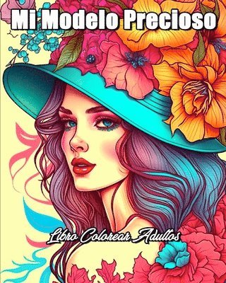 bokomslag Mi Modelo Precioso Libro Colorear Adultos