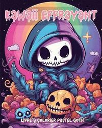 bokomslag Livre à Colorier Kawaii Effrayant Pastel Goth