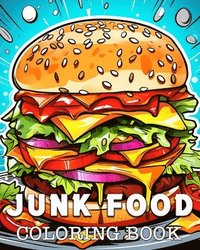 bokomslag Junk Food Coloring Book