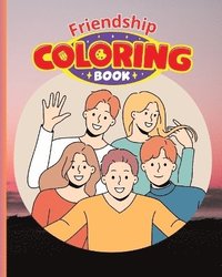 bokomslag Friendship Coloring Book For Women, Girls