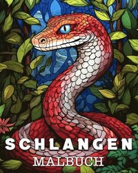 bokomslag Schlangen Malbuch