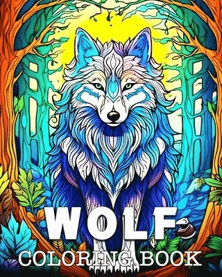 bokomslag Wolf Coloring Book