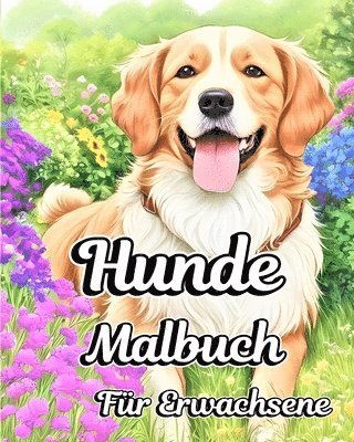 bokomslag Hunde Malbuch für Erwachsene
