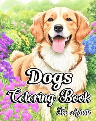 bokomslag Dogs Coloring Book for Adults