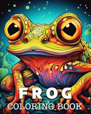 bokomslag Frog Coloring Book